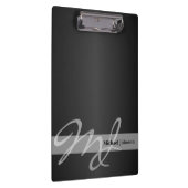 モノグラム&ネームデザイン クリップボード (右)