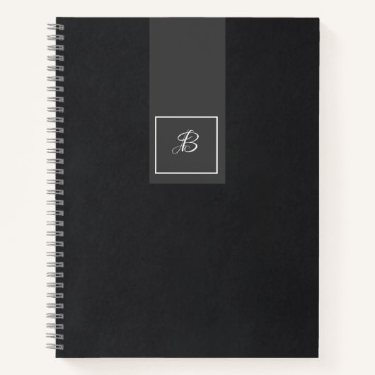 モノグラム ノートブック (正面)