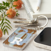 モノグラム |ハーバーサンセット キーホルダー (正面右)