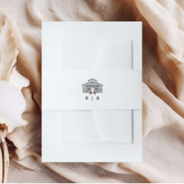 モノグラム バーン インビテーション ベリーバンド 招待状ベリーバンド