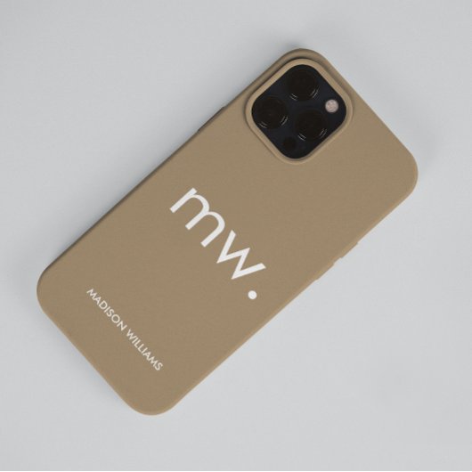 モノグラム パステル エレガント フェミニン ミニマリスト ケース- Case-Mate iPhoneケース