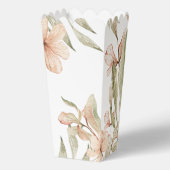 モノグラム パステル ベビーピンク 空  ベビーフラワー デザイン フェイバーボックス (正面)