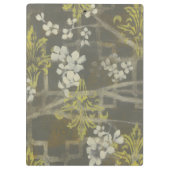 モノグラム |パターン（の模様が）あるブロッサム支店I クリップボード (裏面)