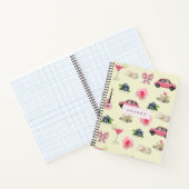 モノグラム パーソナライズ コケッテ ヴィンテージ シェル ノートブック (内部)