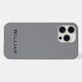 モノグラム ビジネス iPhone 15 カバー (裏面横)