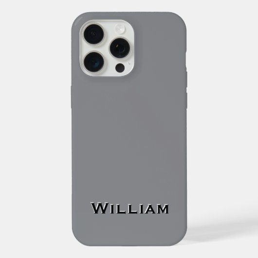 モノグラム ビジネス iPhone 15 カバー (裏面)