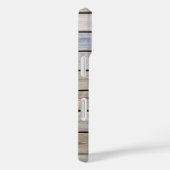 モノグラム ビーチウッド背景 Case-Mate iPhoneケース (裏面 / 右)