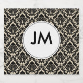 モノグラム ビールラベル (シングルラベル)