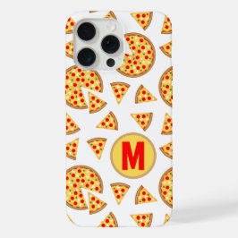 モノグラム ピザ スライス 白 iPhone 15 PRO MAXケース