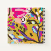 モノグラム |ピンクボホフローラI ノートブック (裏面)