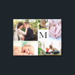 モノグラム ファミリー カラー フォト コラージュ ギャラリー キャンバスプリント<br><div class="desc">家で何もない壁を見つめているうちに、ギャラリーウォールを飾りたいという夢が膨らんできました。しかし、様々なサイズのフォトフレームを揃える必要があると考えると、なかなか一歩が踏み出せませんでした。あなたも同じ悩みを抱えていませんか? そこで、代わりに様々なサイズの画像を配置したキャンバステンプレートを作成しました。あなたもきっと、ギャラリーコラージュを埋め尽くすほど美しい写真を持っているはずです。結婚式の思い出から、祖父母、子供、家族のペットまで。 このキャンバスにあなたの思い出を詰め込んでください。 私自身も使うのが楽しみです。 もしご不明な点があれば、お気軽にお問い合わせください。</div>