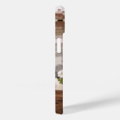 モノグラム フォト カップル ウッド 名前入り Case-Mate iPhoneケース (裏面 / 右)