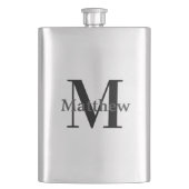 モノグラム フラスク (正面)