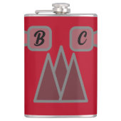 モノグラム フラスク (正面)