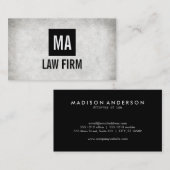 モノグラム/ブラックボックスグランジ/ 名刺 (正面/裏面)