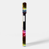 モノグラム ブラック アーティストカラーパレットとブラシ Case-Mate iPhoneケース (裏面 / 右)