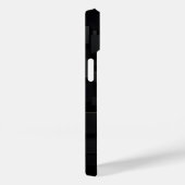 モノグラム ブラック 幾何学柄 アブストラクト Case-Mate iPhoneケース (裏面 / 右)