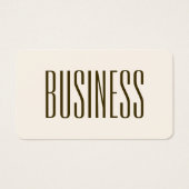 モノグラム、ブランド、またはビジネス名 | オフホワイトブラウン (正面)