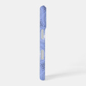 モノグラム ブルーサークル柄 Case-Mate iPhoneケース iPhone 16ケース (右側面)