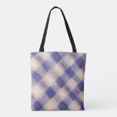 モノグラム プライド タルタン ネイビーブルー クリーム カリグラフィー トートバッグ (裏面)