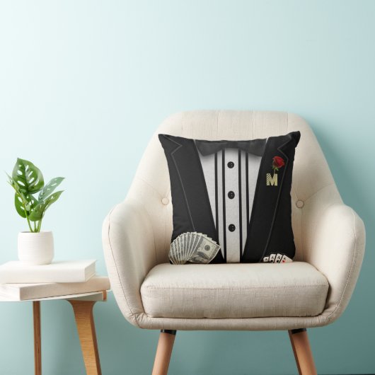 モノグラム |プレーヤー枕 クッション (椅子)