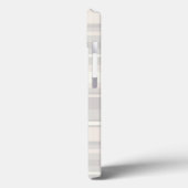 モノグラム ベージュ ストライプ ケースメイト iPhone ケース Case-Mate iPhoneケース (裏面 / 左)