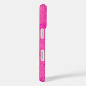 モノグラム ホットピンク サークル柄 Case-Mate iPhoneケース (裏面 / 右)