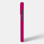 モノグラム ホットピンク Case-Mate iPhoneケース (裏面 / 左)