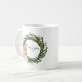モノグラム ホリデー クリスマス マグカップ (正面左)