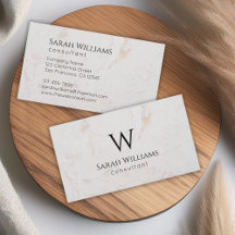 モノグラム ホワイト大理石 シンプル モダン ブラックイニシャル