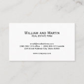 モノグラム | ホールディングハウス 名刺 (裏面)