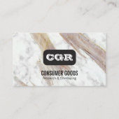 モノグラム | ボケ 名刺 (正面)