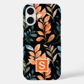 モノグラム ボホーフラワー Case-Mate iPhoneケース (裏面)
