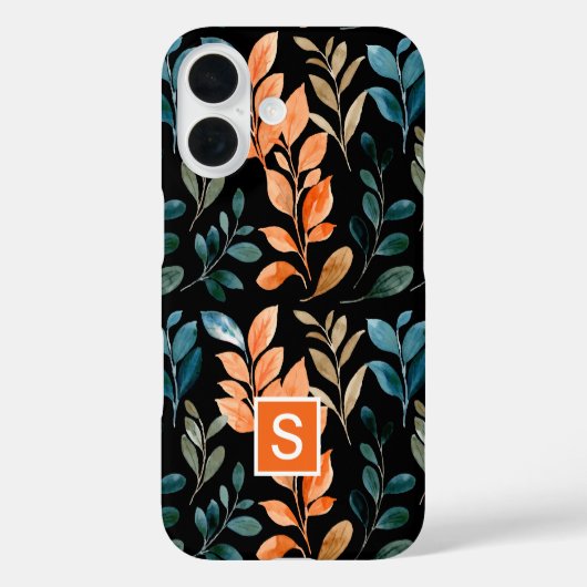 モノグラム ボホーフラワー Case-Mate iPhoneケース (裏面)