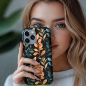モノグラム ボホーフラワー Case-Mate iPhoneケース