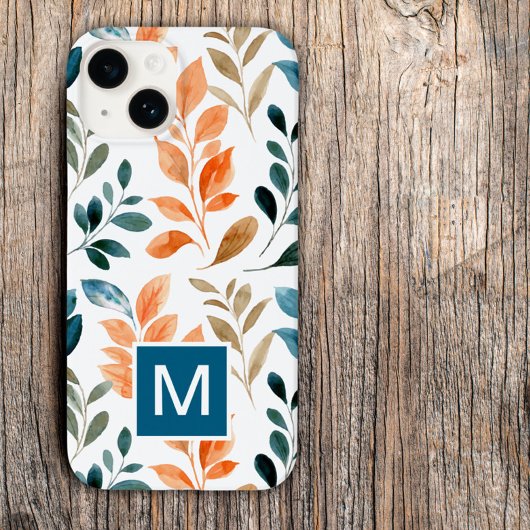 モノグラム ボホー フラワー Case-Mate iPhoneケース