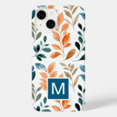 モノグラム ボホー フラワー Case-Mate iPhoneケース (裏面)