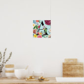 モノグラム ポスター (キッチン)