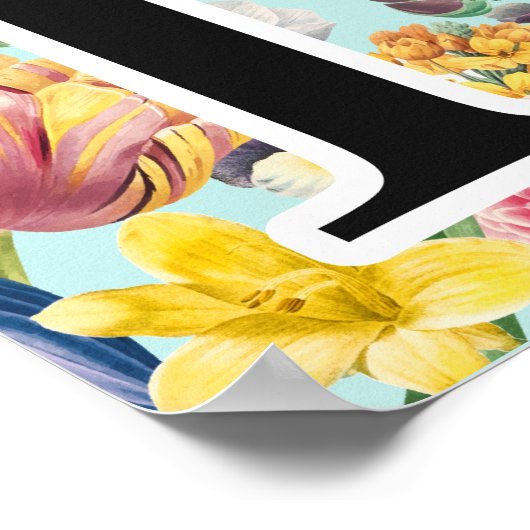 モノグラム ポスター (角)