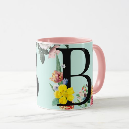 モノグラム マグカップ (正面右)