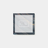 モノグラム|マホガニーゴールドシーンオブシディアン ポストイット (正面)