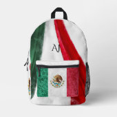 モノグラム メキシコ国旗 プリントバックパック (正面)
