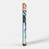 モノグラム モザイク名入れ iPhoneケース (右側面)