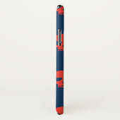 モノグラム.モダンスカル Case-Mate iPhoneケース (裏面/右)