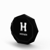 モノグラム モノグラム 名前 白 ブラック フォトブロック (右)