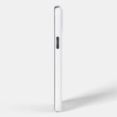 モノグラム モノグラム 名前 白 ブラック Case-Mate iPhoneケース (裏面 / 右)