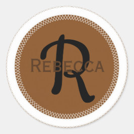 モノグラム ラウンドシール