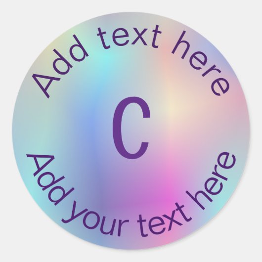 モノグラム ラウンドシール (正面)