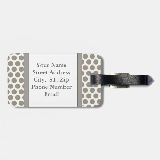 モノグラム ラゲッジタグ (裏面横)