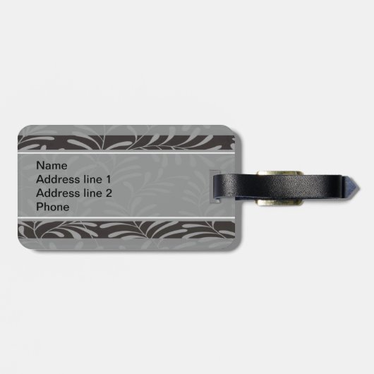 モノグラム ラゲッジタグ (裏面横)